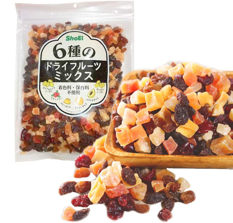 アイリスプラザ ドライフルーツ 6種ミックス（500g）