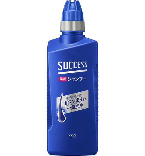 サクセス 薬用シャンプー｜頭皮のアブラもニオイも一発爽快リセット