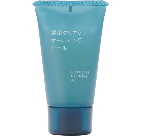 無印良品 薬用クリアケアオールインワンジェル｜まずは携帯用で肌に合うか試せる