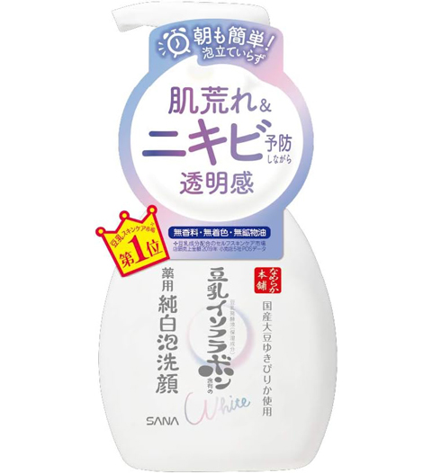 なめらか本舗 薬用泡洗顔｜豆乳イソフラボン×薬用成分でやさしく汚れをオフ