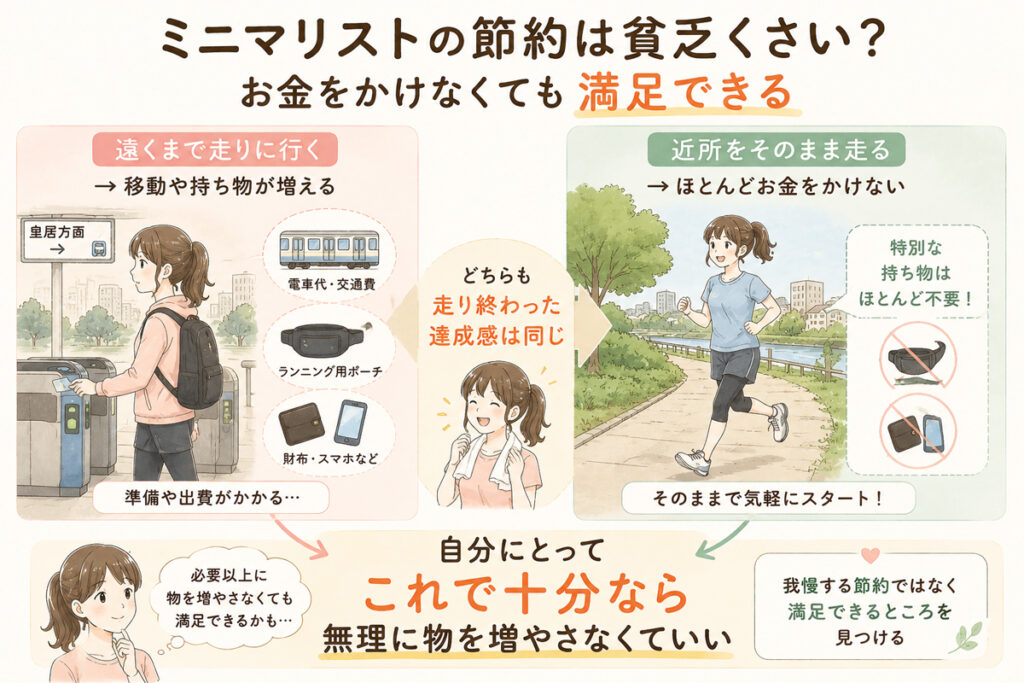 ミニマリストの節約は貧乏くさい？お金をかけなくても満足できる