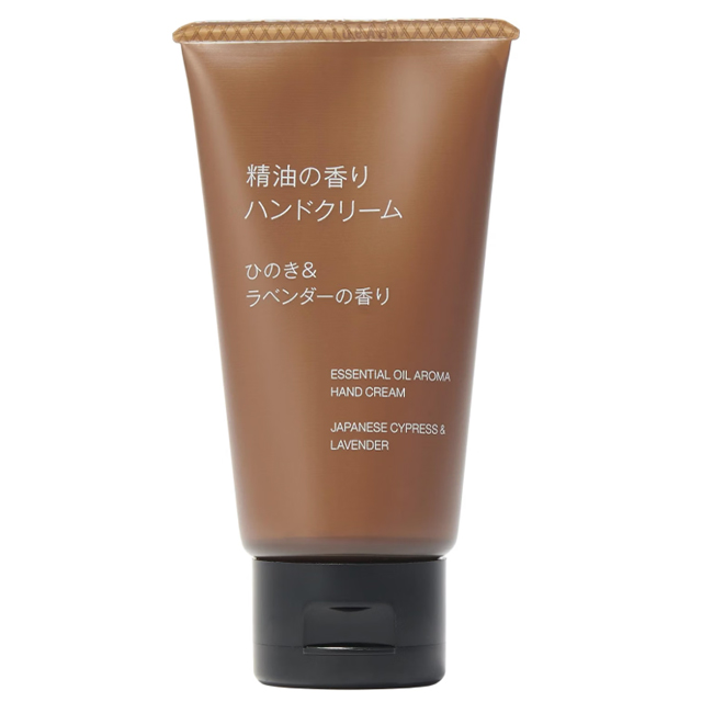 無印良品 精油の香り ハンドクリーム|男性に贈りやすいひのき&ラベンダー